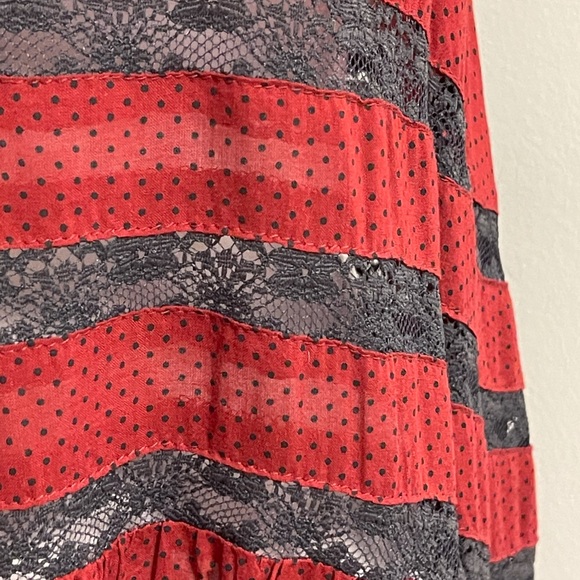 Beautiful Free People voile and lace mini dress! - Picture 7 of 9